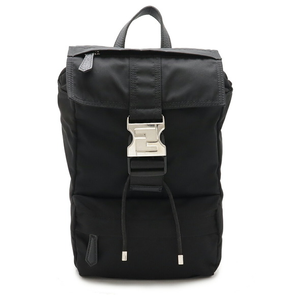 Fendi Crossbody black nes nylon leather - Picture 1 of 9